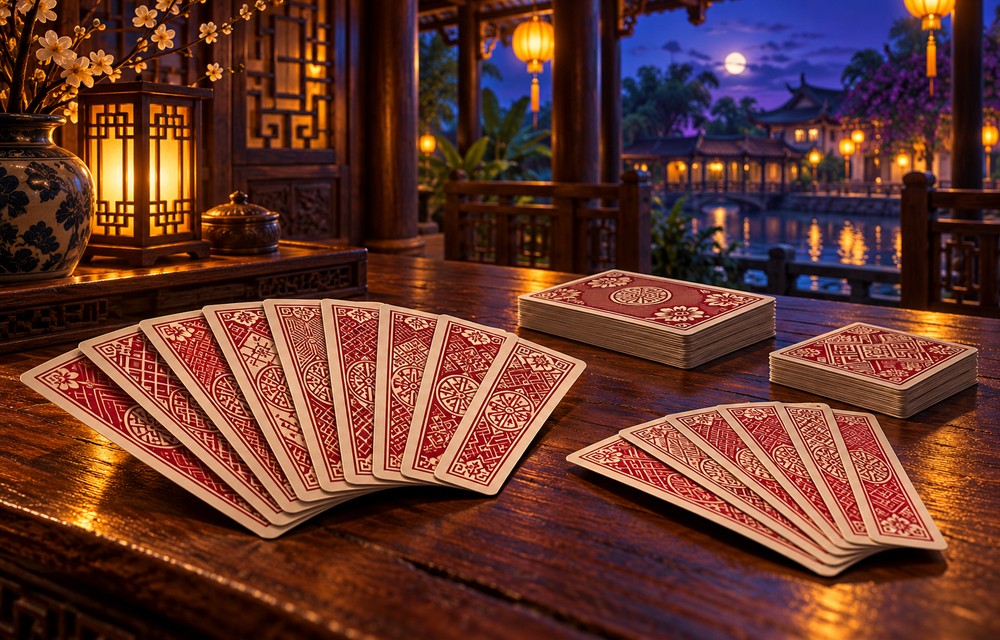 Cách chơi Chắn: nhận quân, ăn/chíu, chờ ù và xướng cước